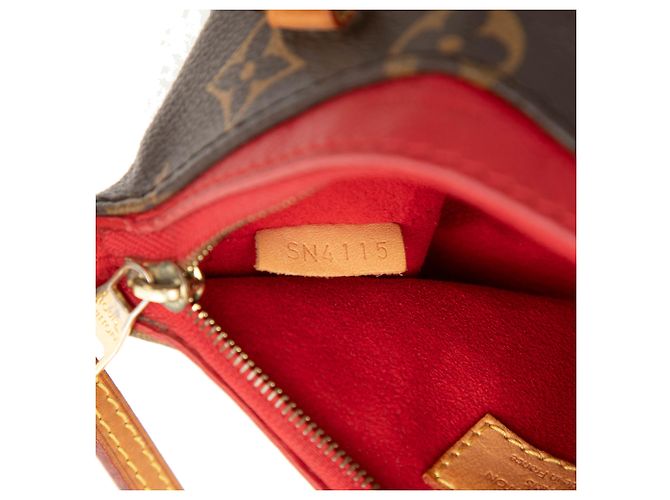 Louis Vuitton Marrone Monogram Nano Pallas - vista 6