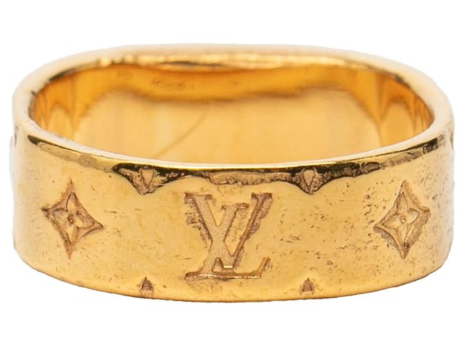 Anello Monogram Louis Vuitton placcato oro Gold Gold D'oro - Ansicht 3