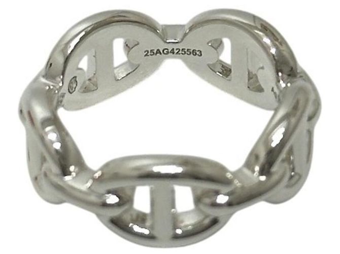 Ring Hermès Anello Hermes Chaine d'Ancre Enchainée PM Argento - vista 5