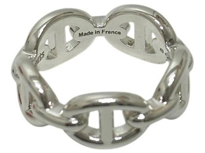 Ring Hermès Anello Hermes Chaine d'Ancre Enchainée PM Argento - vista 7