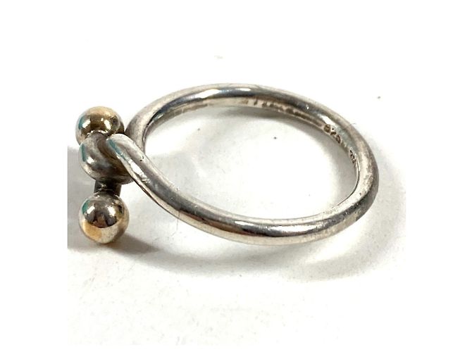 Tiffany & Co Anello Love Knot in oro 18K Tiffany Argento D'oro - vista 4