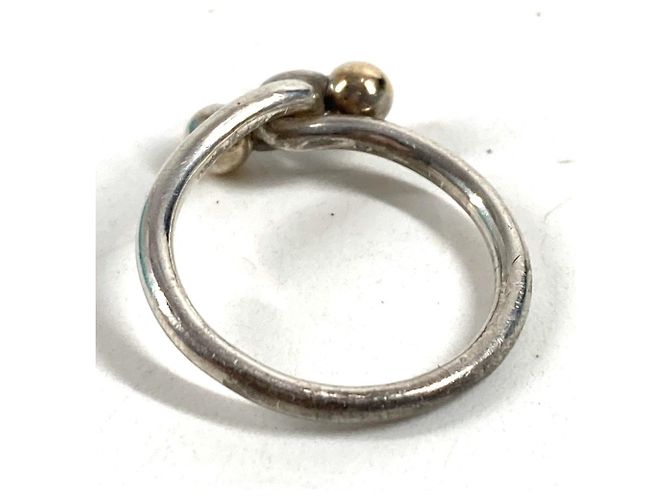 Tiffany & Co Anello Love Knot in oro 18K Tiffany Argento D'oro - vista 5
