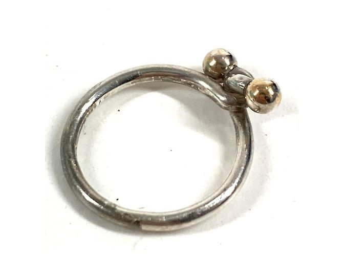 Tiffany & Co Anello Love Knot in oro 18K Tiffany Argento D'oro - vista 7