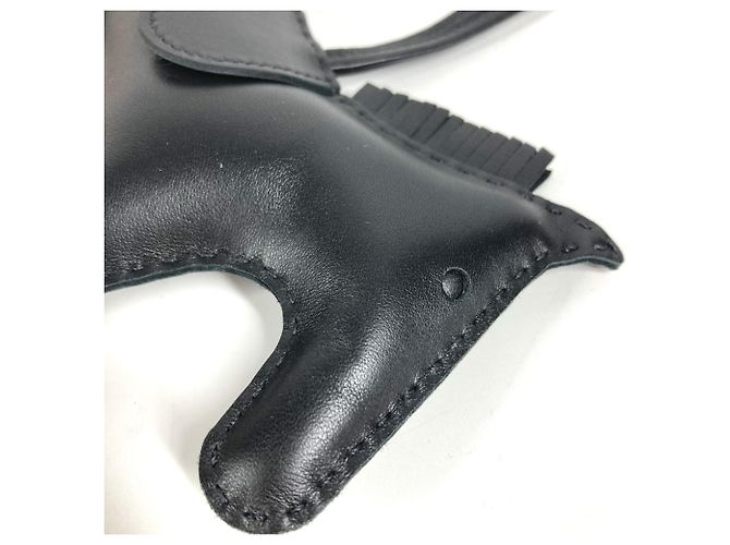 Hermès HERMES Cavallo Rodeo So Black Accessorio Borsa Portachiavi Nero - vista 10