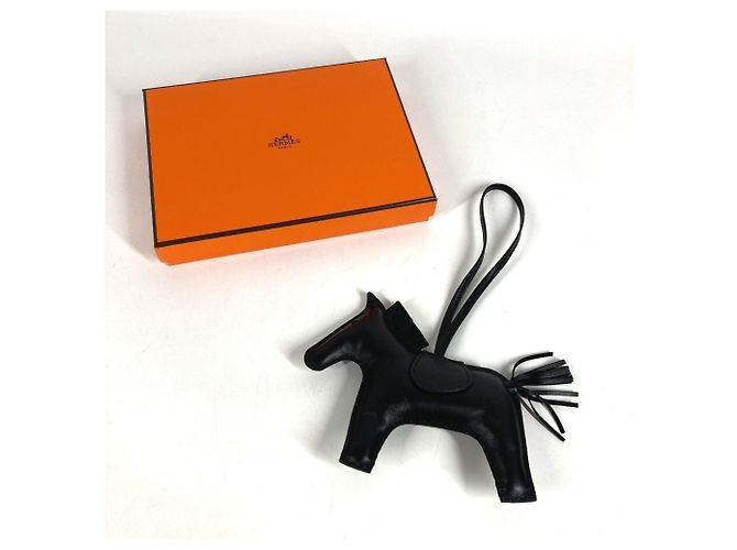 Hermès HERMES Cavallo Rodeo So Black Accessorio Borsa Portachiavi Nero - vista 11