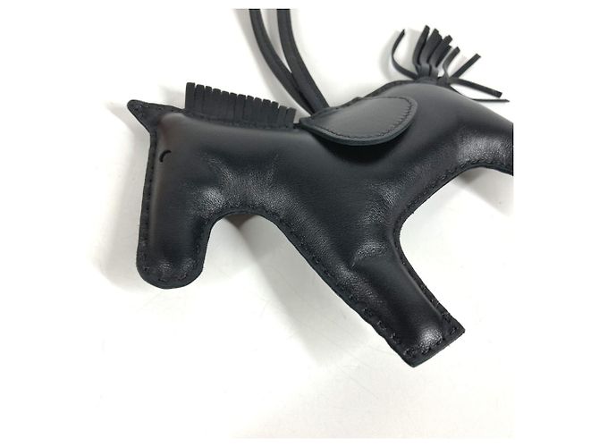 Hermès HERMES Cavallo Rodeo So Black Accessorio Borsa Portachiavi Nero - vista 6