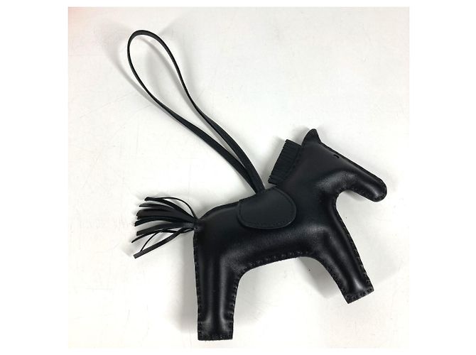 Hermès HERMES Cavallo Rodeo So Black Accessorio Borsa Portachiavi Nero - vista 7