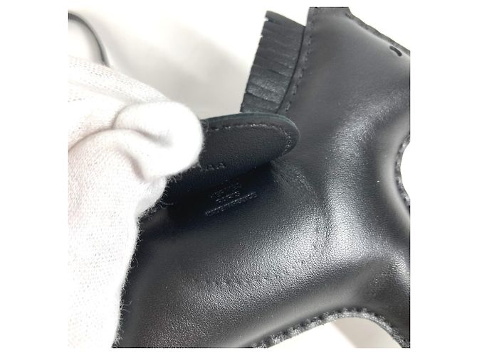 Hermès HERMES Cavallo Rodeo So Black Accessorio Borsa Portachiavi Nero - vista 9