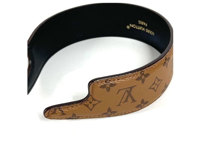 Cerchietto Louis Vuitton Monogram Reverse Marrone - vista 4
