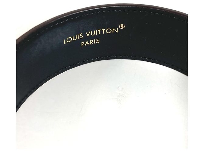 Cerchietto Louis Vuitton Monogram Reverse Marrone - vista 6