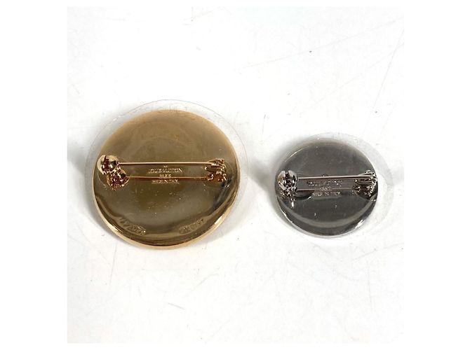Set di spille Monogram Louis Vuitton x Supreme Marrone Argento Rosso - vista 4