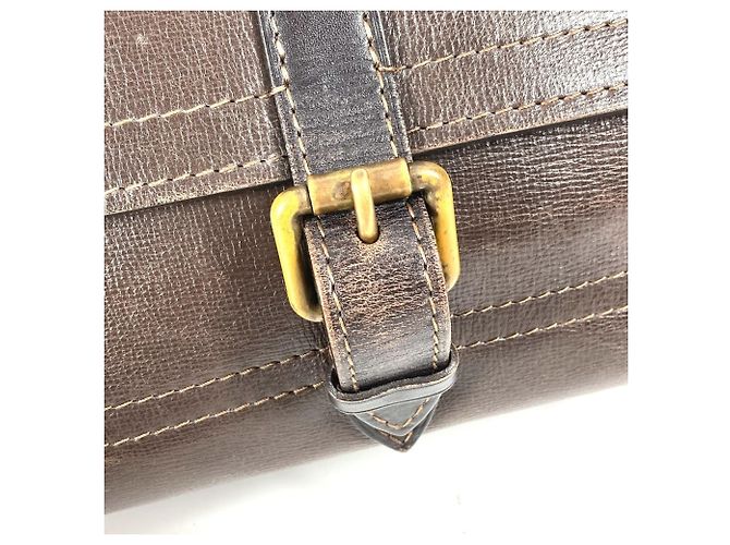 Borsa Messenger Louis Vuitton Utah Ohama Marrone - vista 11