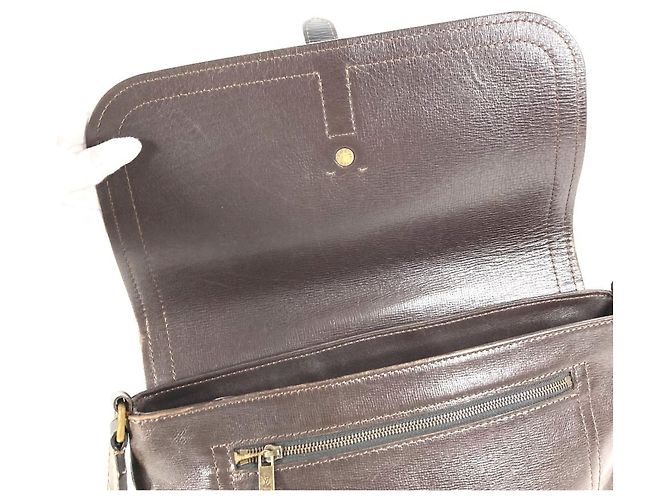 Borsa Messenger Louis Vuitton Utah Ohama Marrone - vista 12