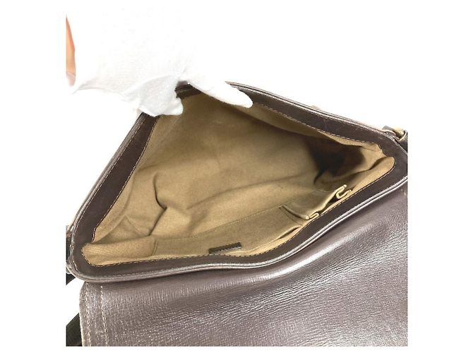 Borsa Messenger Louis Vuitton Utah Ohama Marrone - vista 13