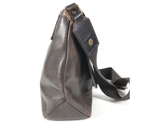 Borsa Messenger Louis Vuitton Utah Ohama Marrone - vista 4