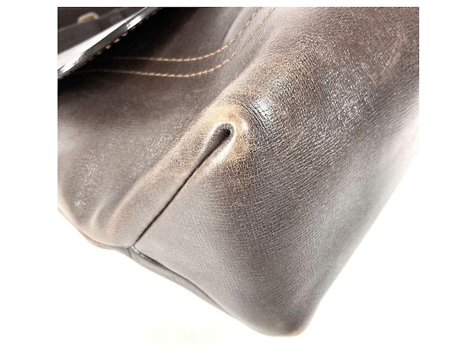 Borsa Messenger Louis Vuitton Utah Ohama Marrone - vista 7