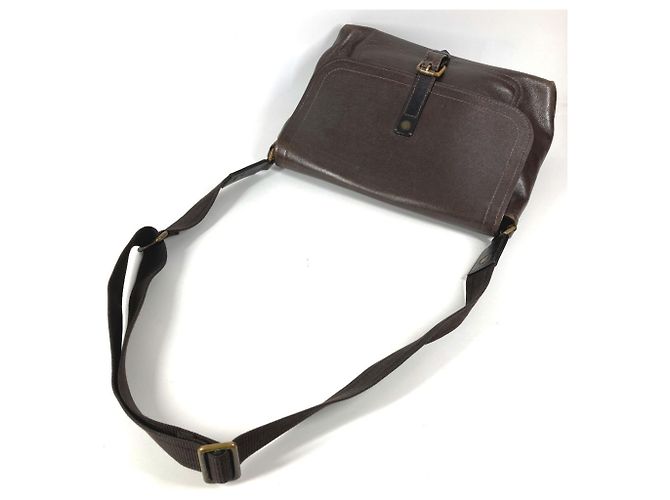 Borsa Messenger Louis Vuitton Utah Ohama Marrone - vista 8