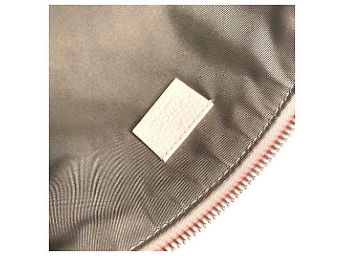 Clutch in pelle rosa Gucci - vista 11