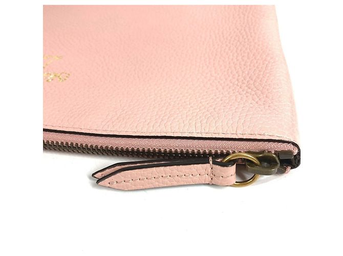 Clutch in pelle rosa Gucci - vista 3