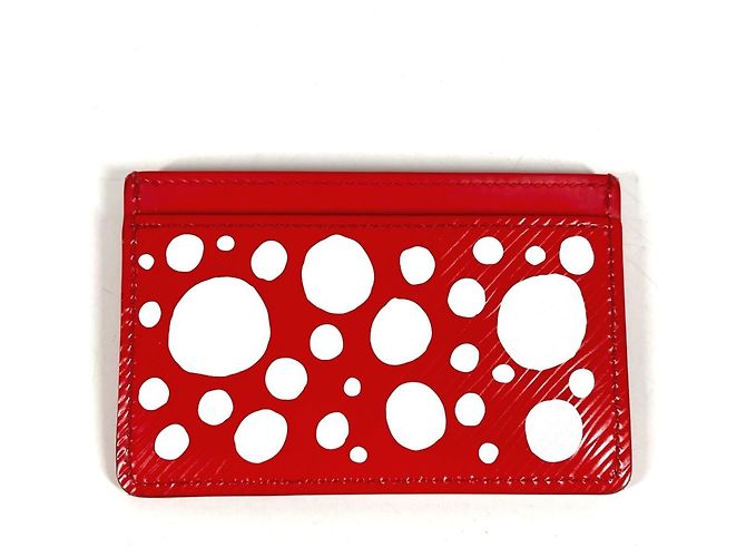 Tarjetero de piel Epi Louis Vuitton Blanco Roja - vista 2