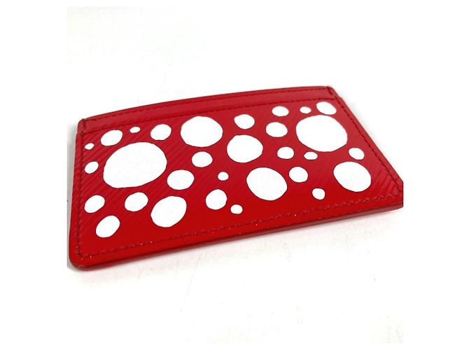 Tarjetero de piel Epi Louis Vuitton Blanco Roja - vista 4