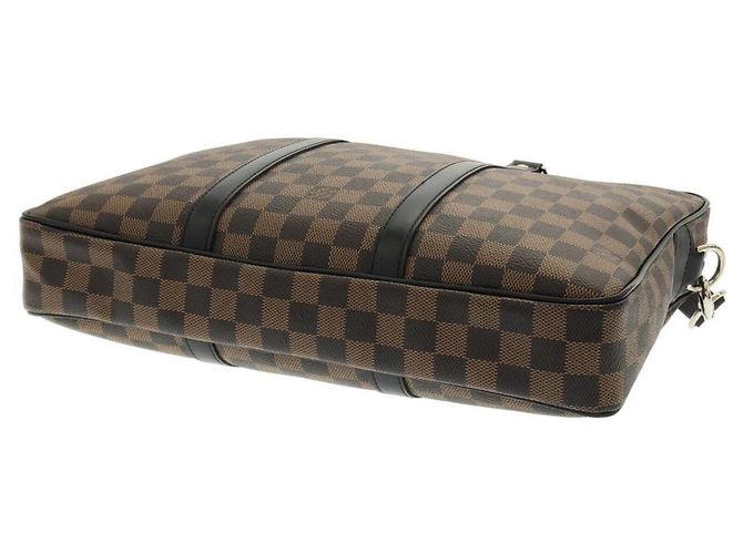 Borsa Louis Vuitton Damier Porte Documents Voyage PM Damier ebene - vista 2