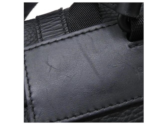 Zaino Louis Vuitton Taurillon Monogram Christopher PM Nero - vista 6
