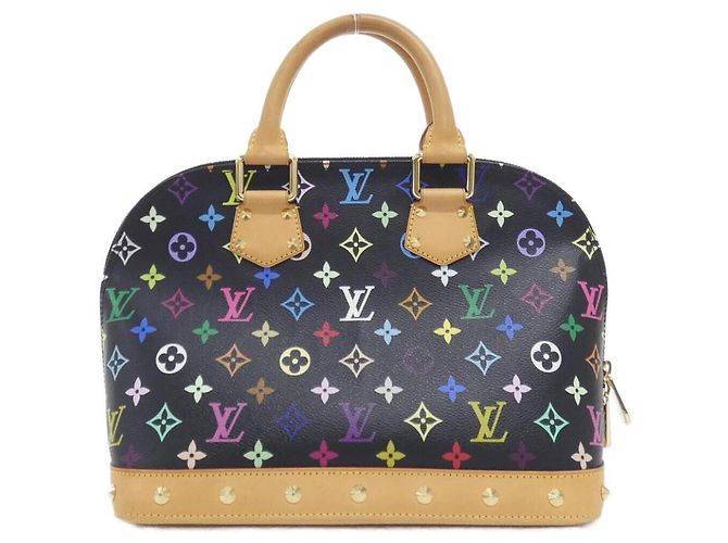 Borsa Alma PM Multicolor Louis Vuitton Nero - vista 2