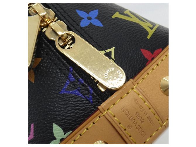 Borsa Alma PM Multicolor Louis Vuitton Nero - vista 6