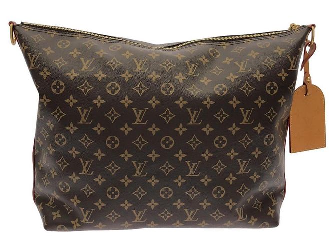 Borsa a tracolla Louis Vuitton Monogram Archive Vagabond Hobo Marrone - vista 2