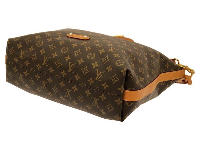 Borsa a tracolla Louis Vuitton Monogram Archive Vagabond Hobo Marrone - vista 3