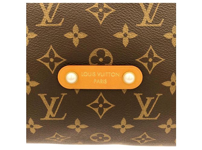 Borsa a tracolla Louis Vuitton Monogram Archive Vagabond Hobo Marrone - vista 4