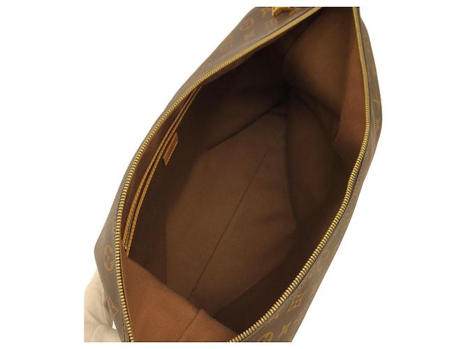 Borsa a tracolla Louis Vuitton Monogram Archive Vagabond Hobo Marrone - vista 9