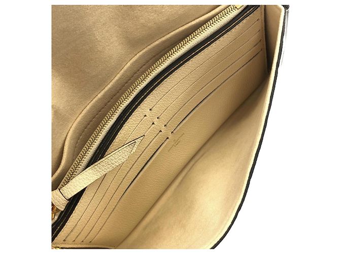 Louis Vuitton Monogram Empreinte Pochette Felicie Bianco - vista 6