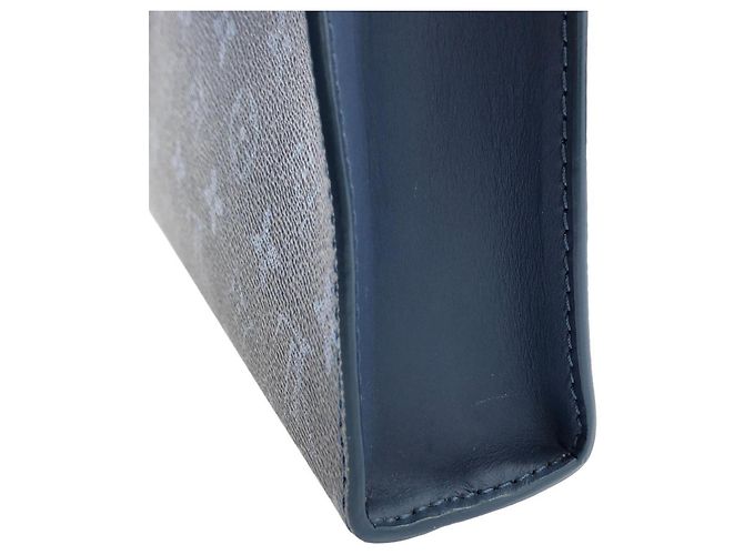 Portafoglio Gaston Monogram Gradient Louis Vuitton Rosso Blu - vista 3
