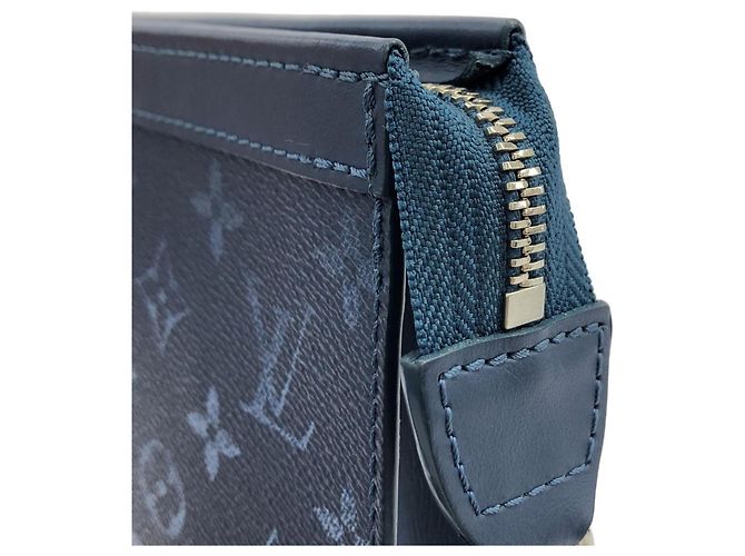 Portafoglio Gaston Monogram Gradient Louis Vuitton Rosso Blu - vista 4