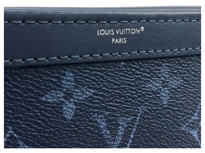 Portafoglio Gaston Monogram Gradient Louis Vuitton Rosso Blu - vista 5