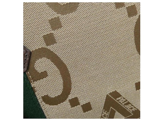 Borsa Gucci GG Canvas Marrone Cammello - vista 3