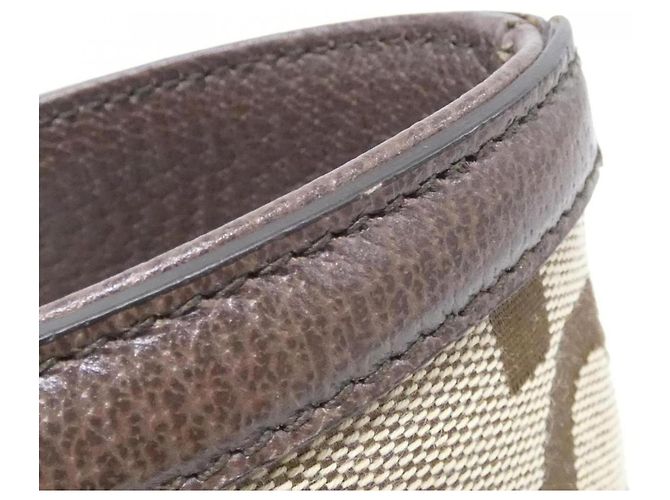 Borsa Gucci GG Canvas Marrone Cammello - vista 4
