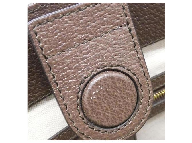 Borsa Gucci GG Canvas Marrone Cammello - vista 8