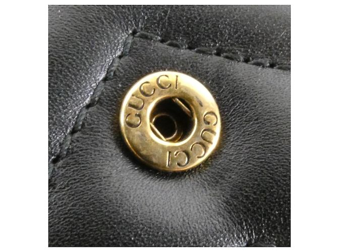 Borsa a Spalla Gucci GG Marmont 474575 DTD1T Nero - vista 10