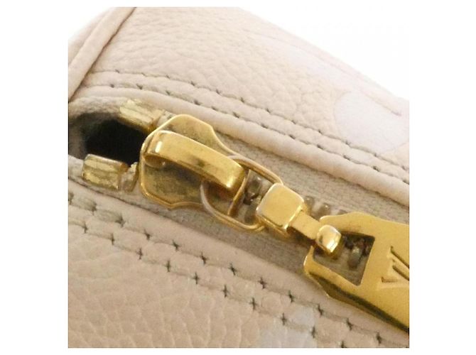 Borsa a tracolla Louis Vuitton Monogram Empreinte Papillon BB D'oro Crudo - Ansicht 5