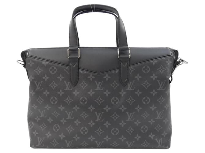 Valigetta Louis Vuitton Monogram Eclipse Explorer Nero Monogramma - vista 2
