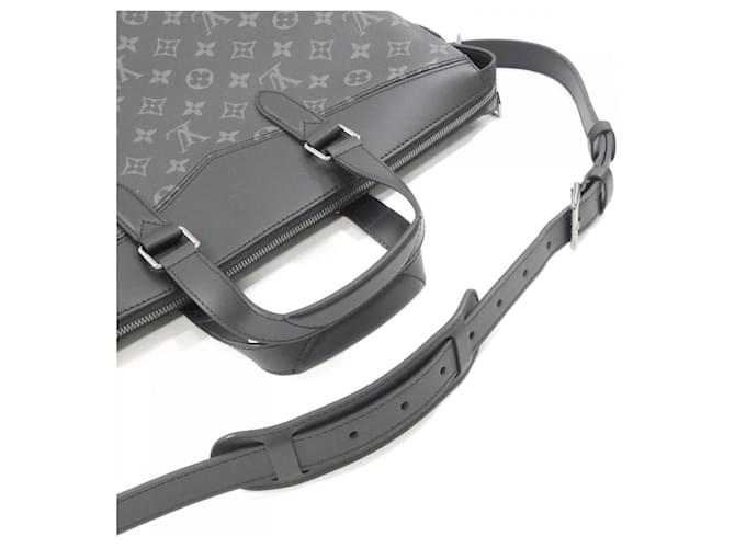 Valigetta Louis Vuitton Monogram Eclipse Explorer Nero Monogramma - vista 5