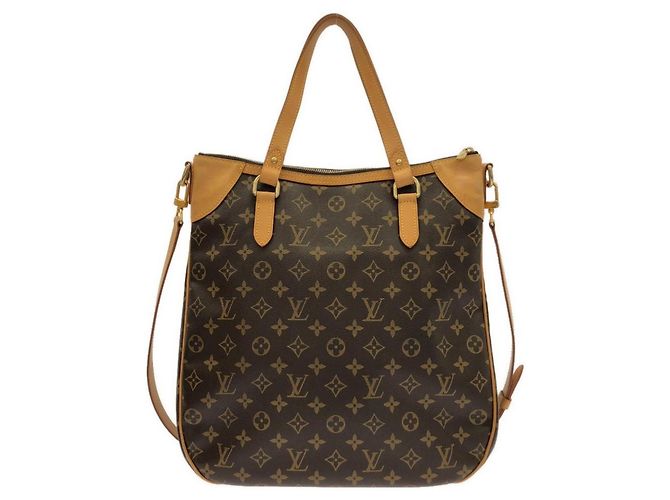 Borsa Louis Vuitton Monogram Odeon GM Marrone Monogramma - vista 2