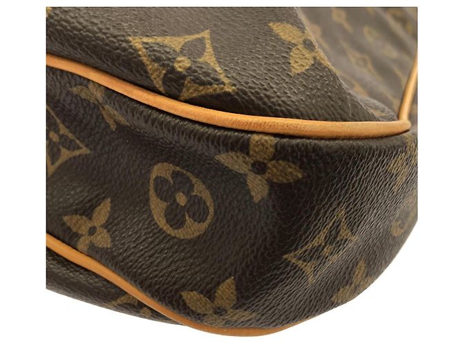 Borsa Louis Vuitton Monogram Odeon GM Marrone Monogramma - vista 3