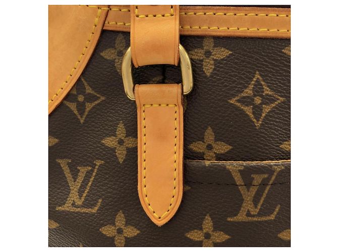 Borsa Louis Vuitton Monogram Odeon GM Marrone Monogramma - vista 6
