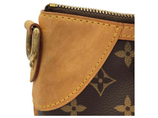 Borsa Louis Vuitton Monogram Odeon GM Marrone Monogramma - vista 7