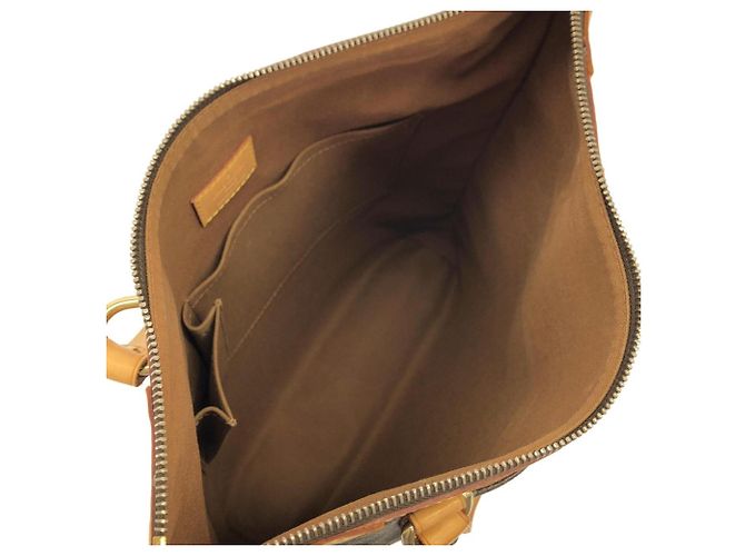 Borsa Louis Vuitton Monogram Odeon GM Marrone Monogramma - vista 9
