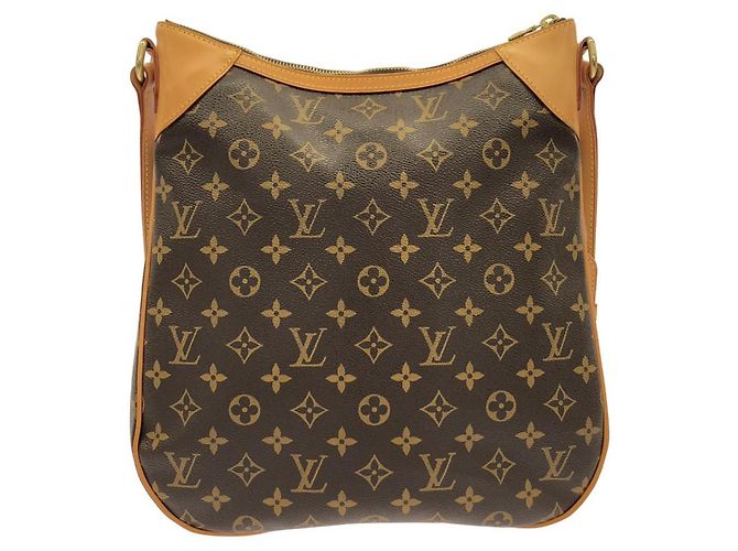 Borsa a tracolla Louis Vuitton Monogram Odeon MM Marrone Monogramma - vista 2